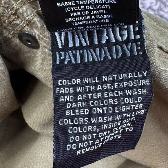 Kuhl Vintage Patina Dye Hiking Shorts Tan Brown - Picture 11 of 14